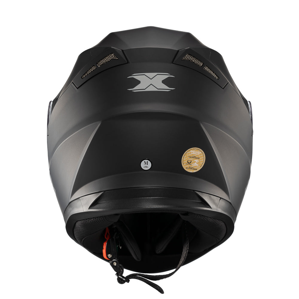 Capacete Texx Strike Sólido Preto Fosco – foto 4