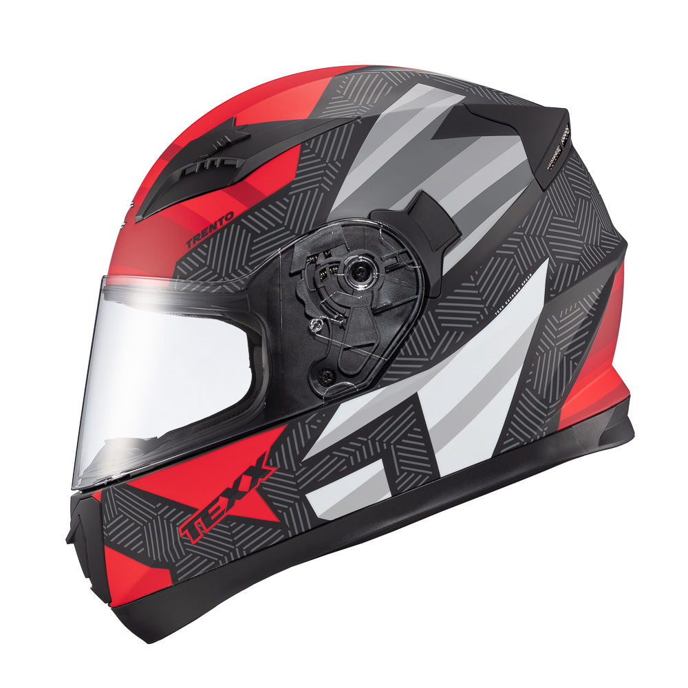 Capacete Texx Strike Trento Vermelho Brilho – foto 2