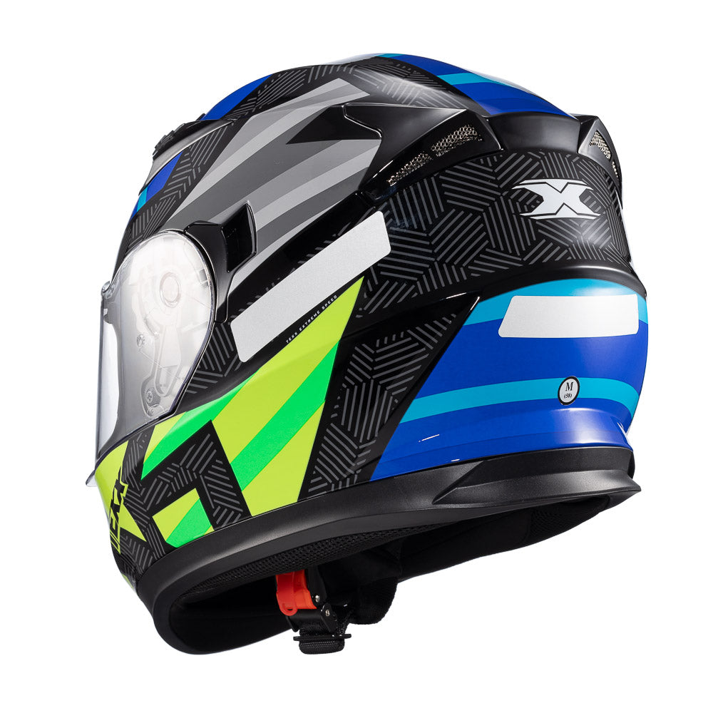 Capacete Texx Strike Trento Amare/Verde Brilho – foto 3