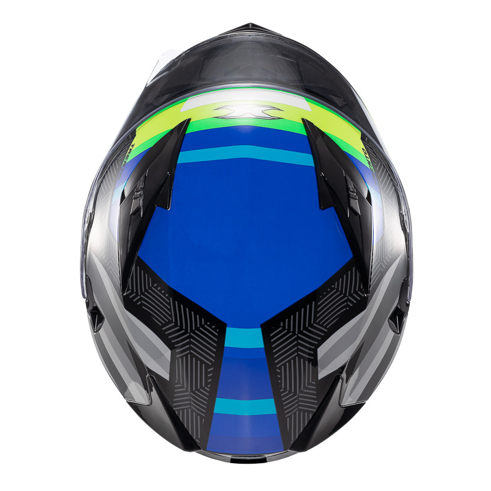 Capacete Texx Strike Trento Amare/Verde Brilho – foto 7