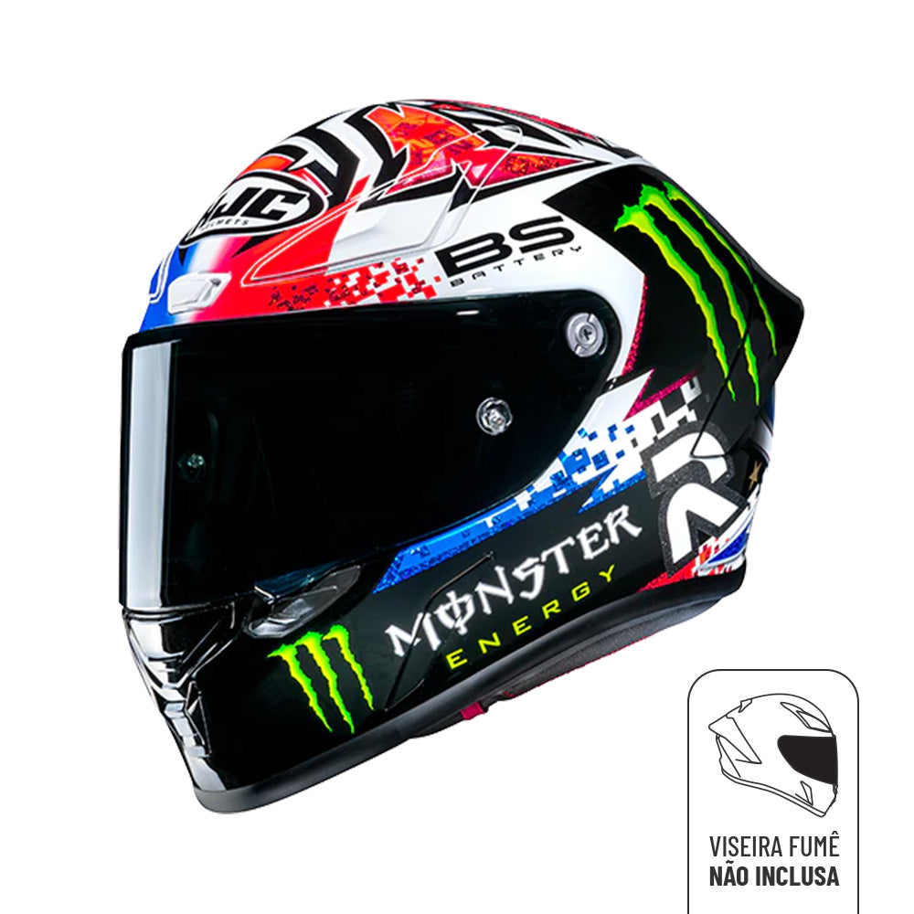 Capacete HJC Rpha 1 Quartararo LE Mans Monster Réplica – foto 1