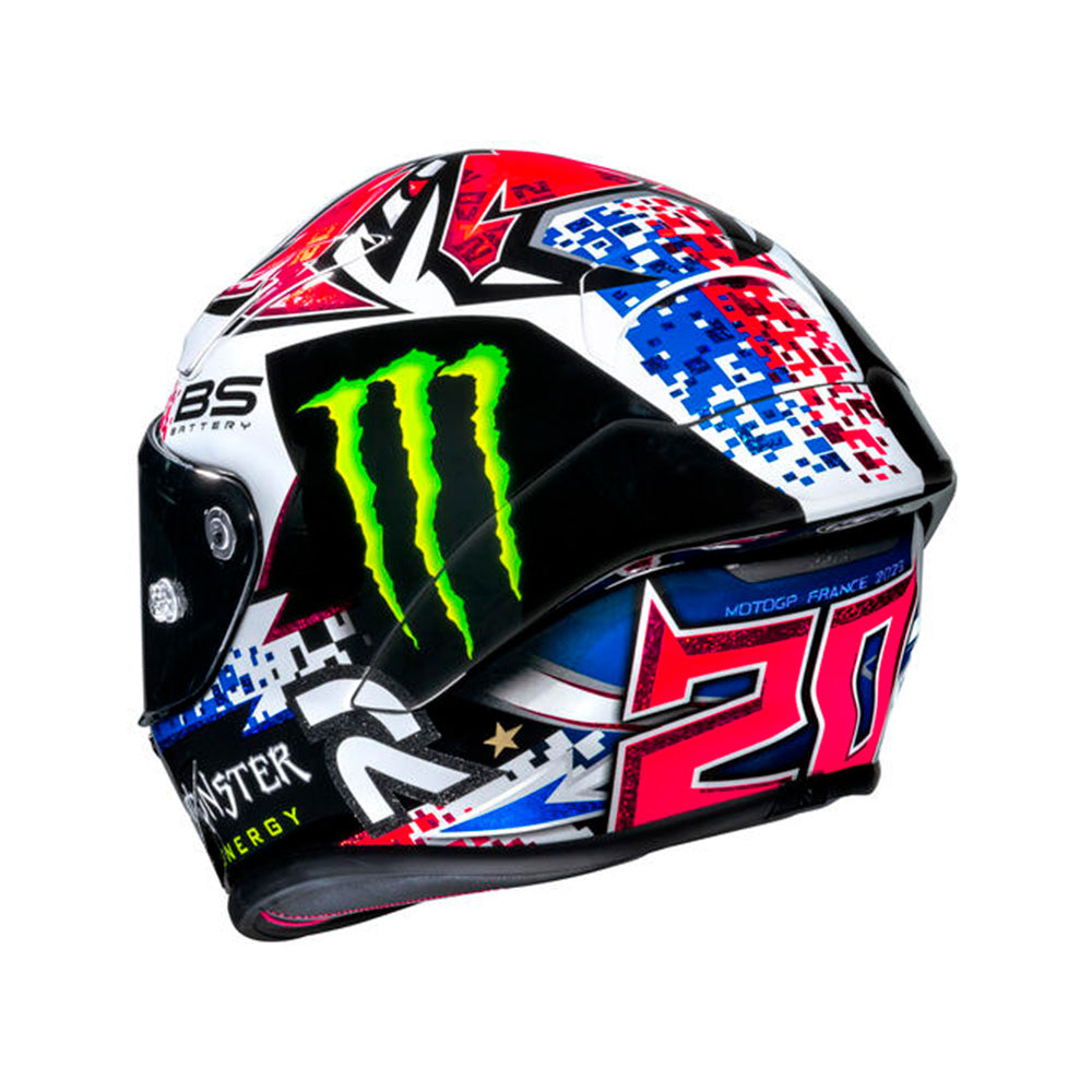 Capacete HJC Rpha 1 Quartararo LE Mans Monster Réplica – foto 3
