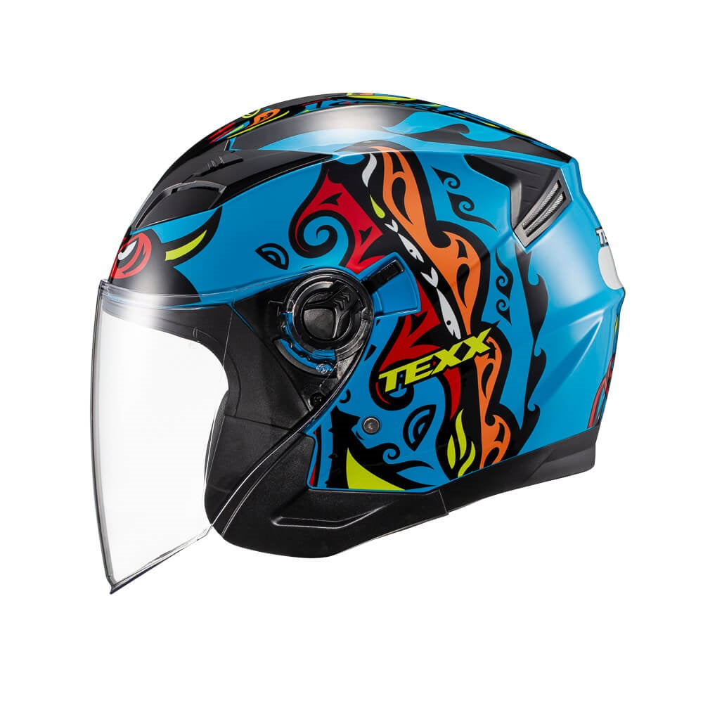 Capacete Texx Ugello - Hunger Azul – foto 1