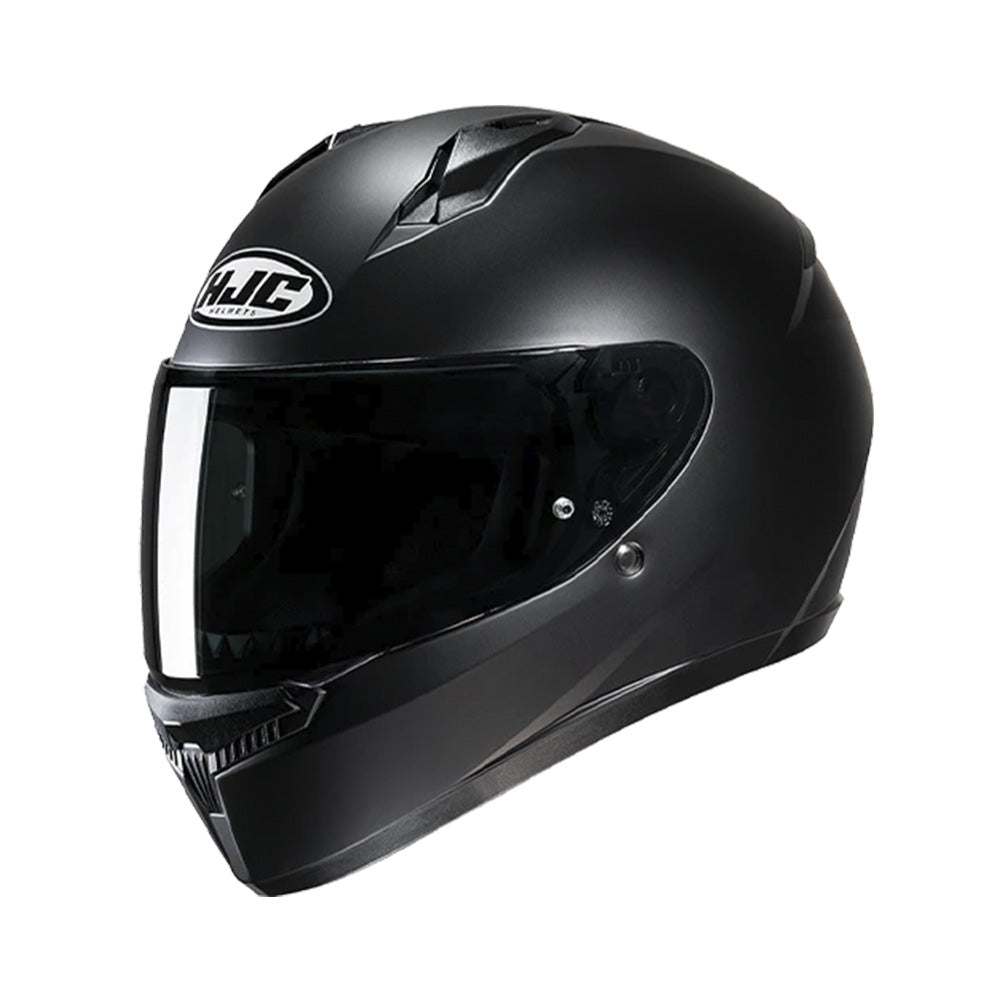 Capacete HJC C10 Sólido Preto Fosco – foto 1