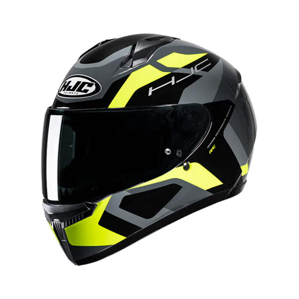 Capacete HJC C10 Tins Cinza Verde Preto – foto 1