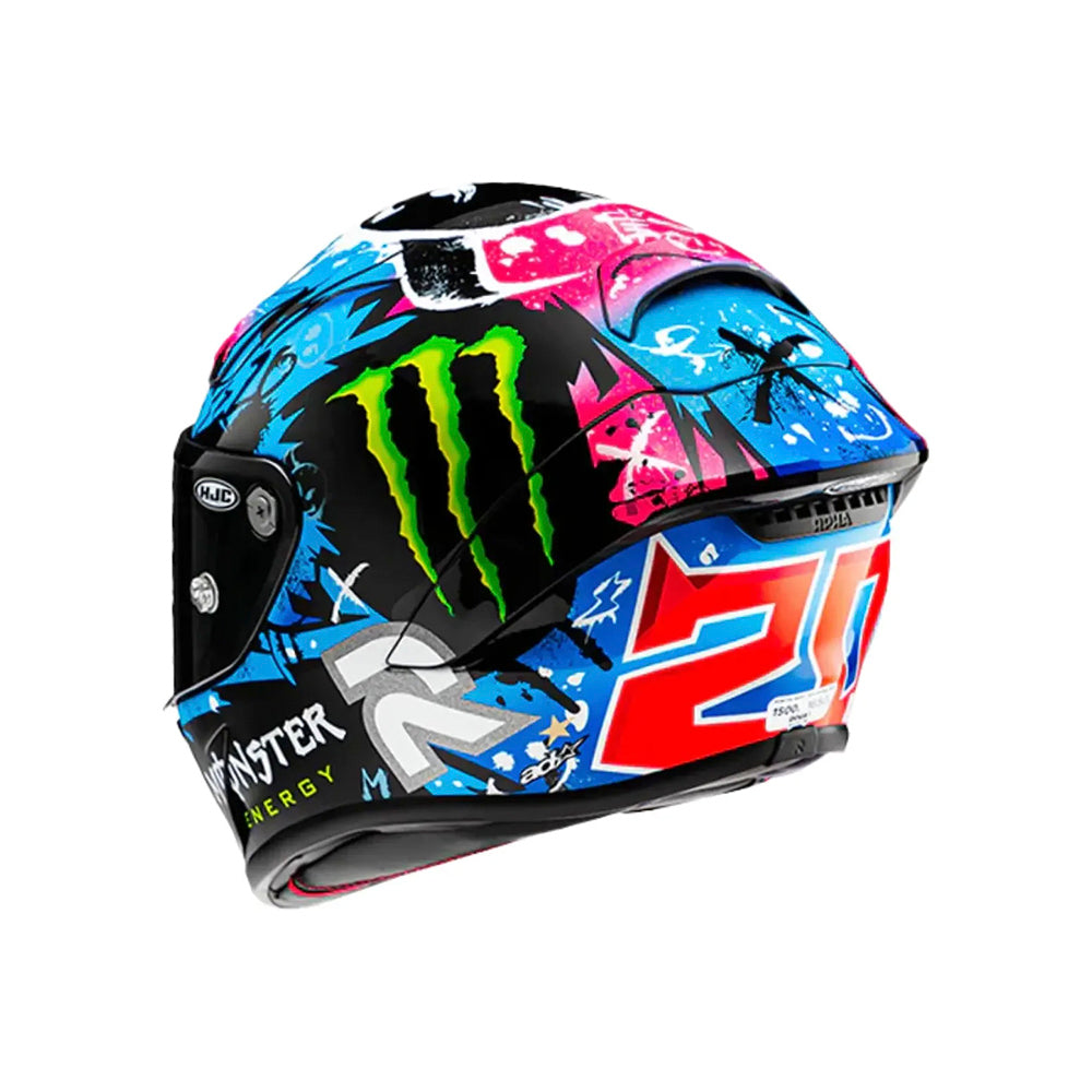 Capacete HJC Rpha 1 Quartararo LE Mans 2024 Réplica – foto 3