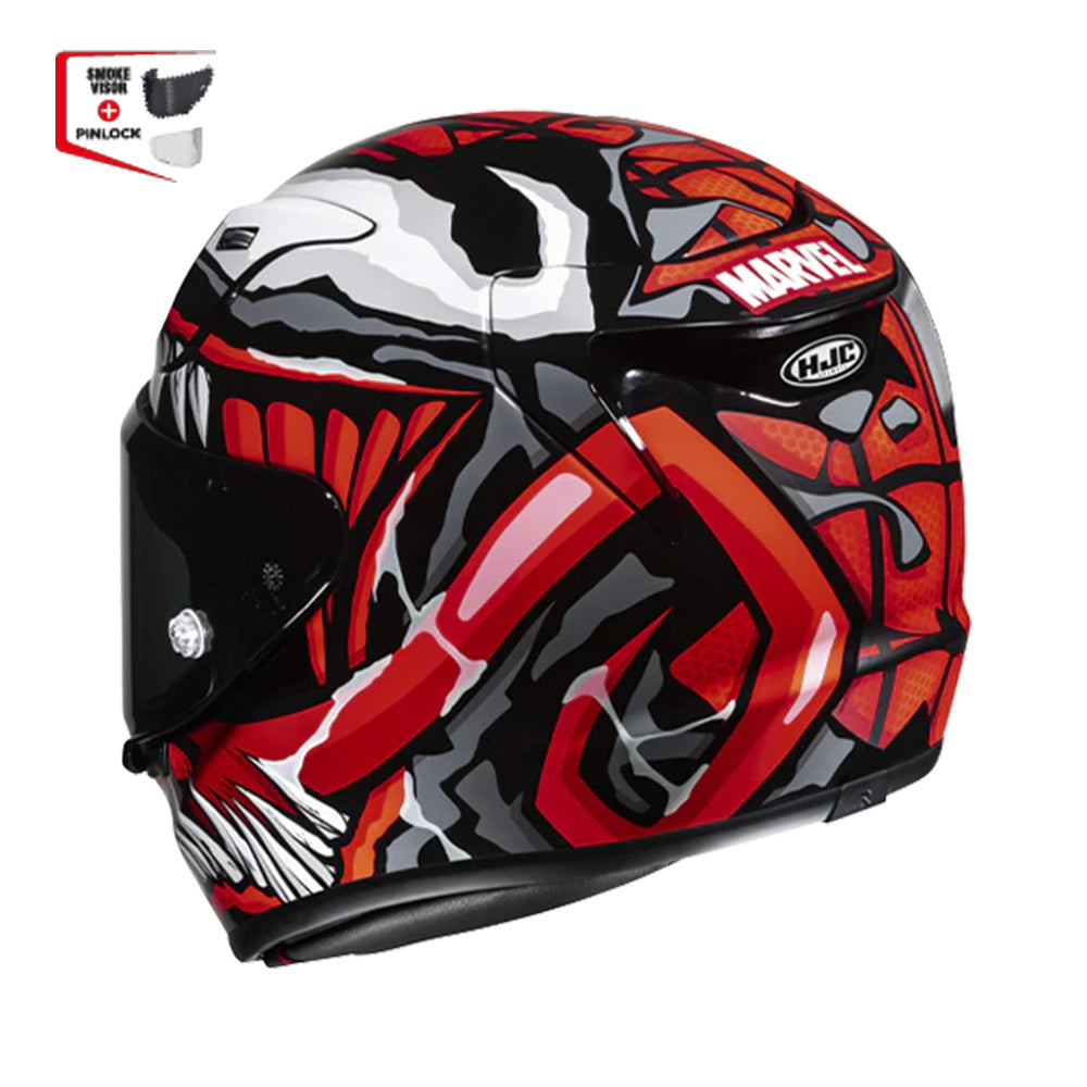 Capacete HJC Rpha 12 Maximized Venom Marvelverm Preto – foto 5