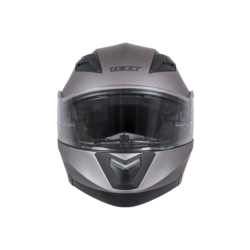 Capacete Texx Escamoteável Gladiator V3 Chumbo Fosco