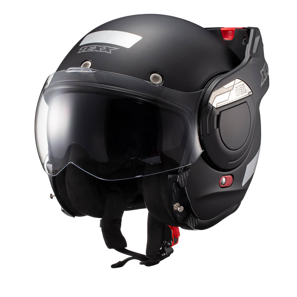Capacete Texx Stratos 180 Preto Fosco – foto 3