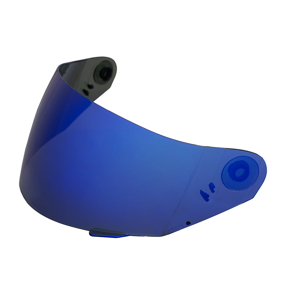 Máscara Proteção Viseira Azul Iridium Texx Modelo Wing – foto 1