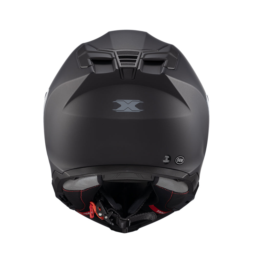 Capacete Texx Fecha Kaiman Solid Preto Fosco – foto 4