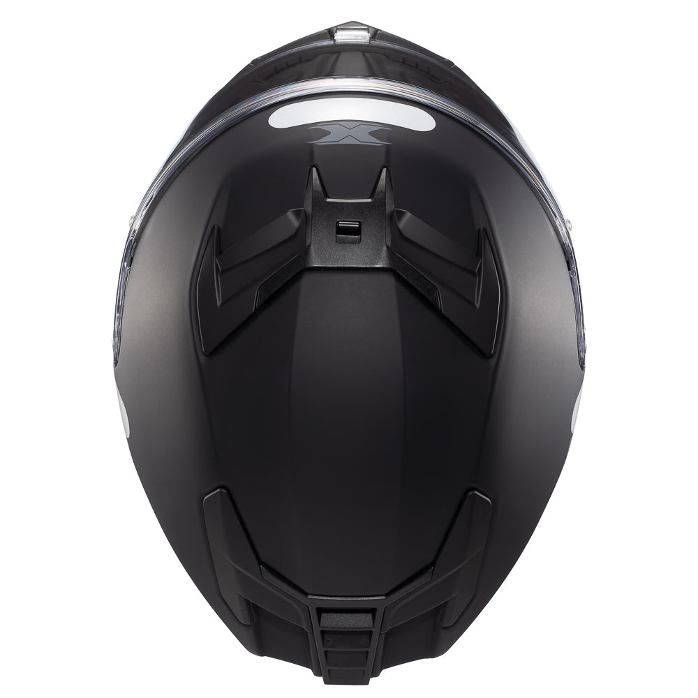Capacete Texx Fecha Kaiman Solid Preto Fosco – foto 7