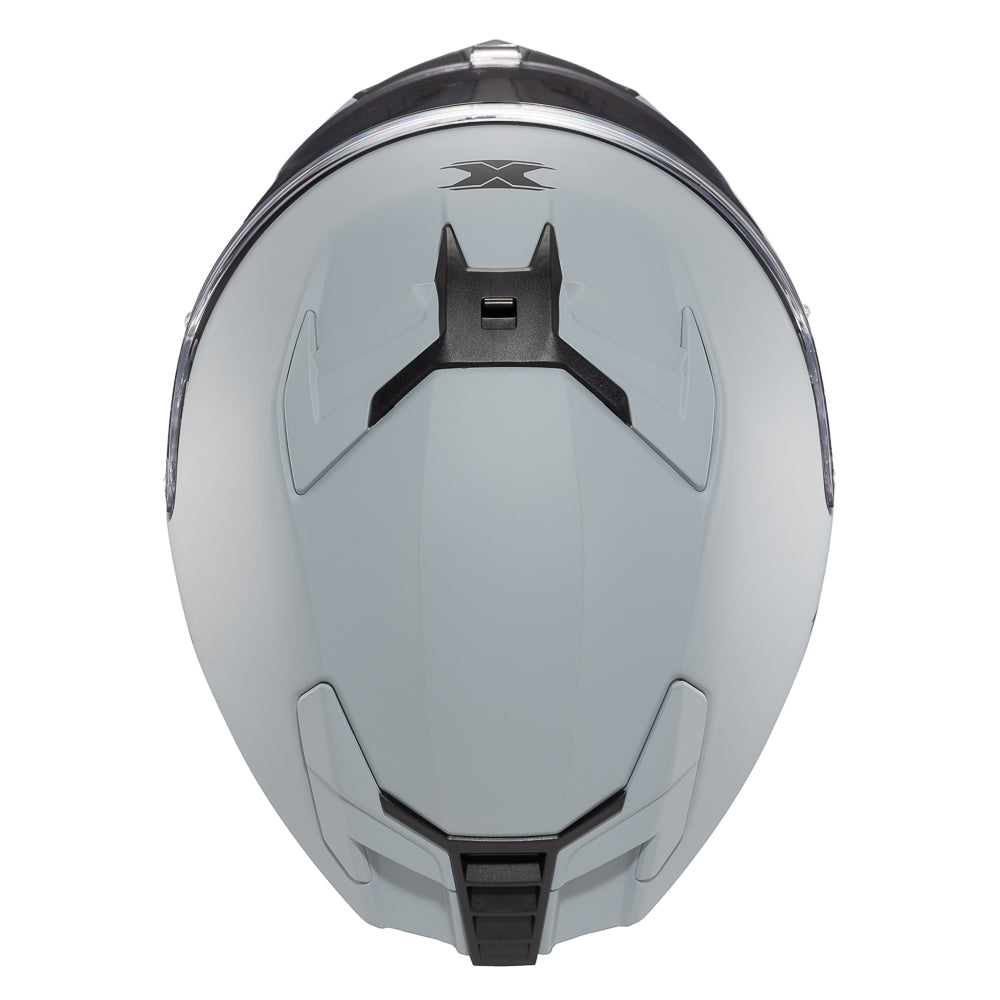 Capacete Texx Fecha Kaiman Solid Cinza Brilho – foto 7