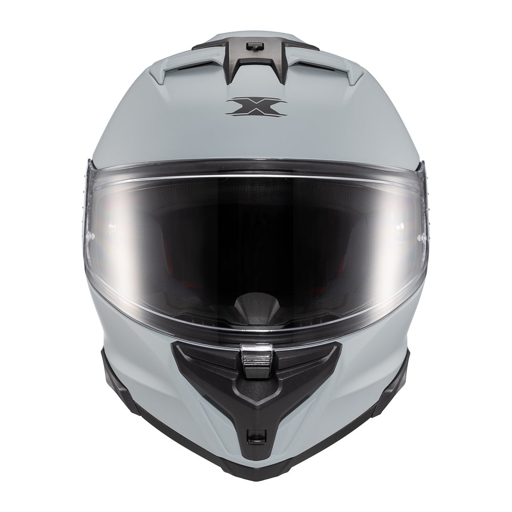 Capacete Texx Fecha Kaiman Solid Cinza Brilho – foto 8