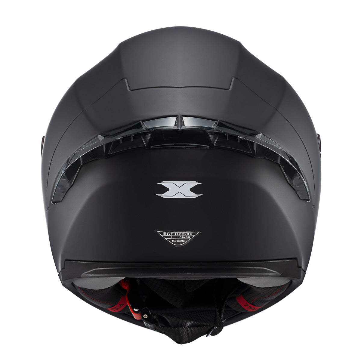 Capacete Texx Fecha Raptor Solid Preto Fosco – foto 4