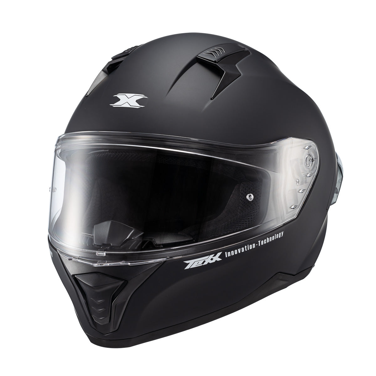 Capacete Texx Fecha Raptor Solid Preto Fosco – foto 5