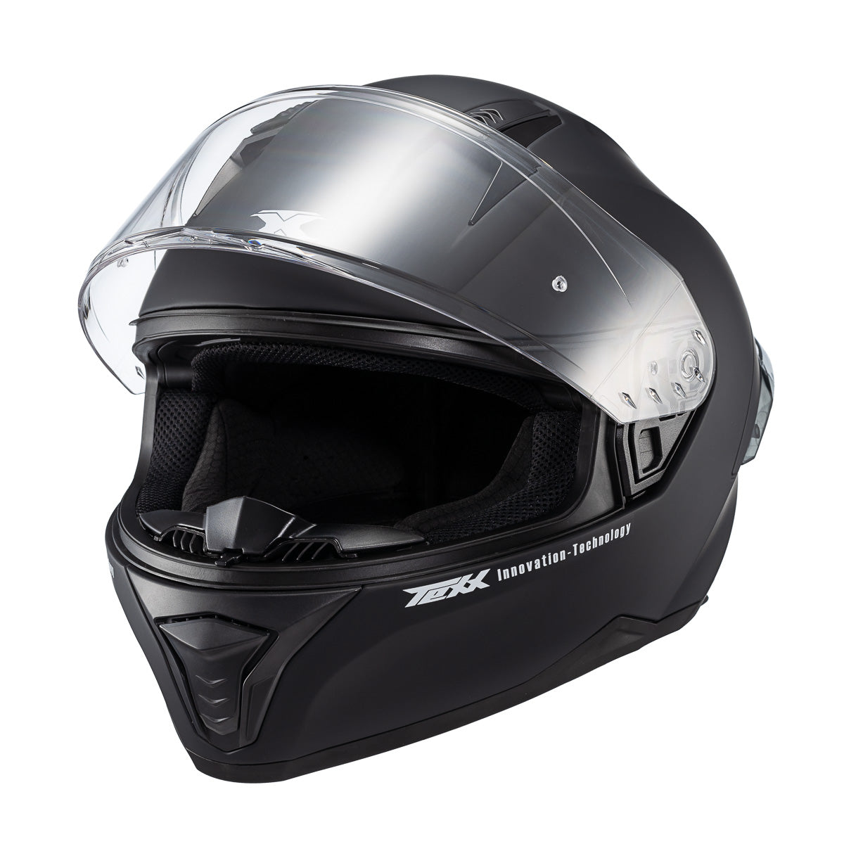Capacete Texx Fecha Raptor Solid Preto Fosco – foto 6