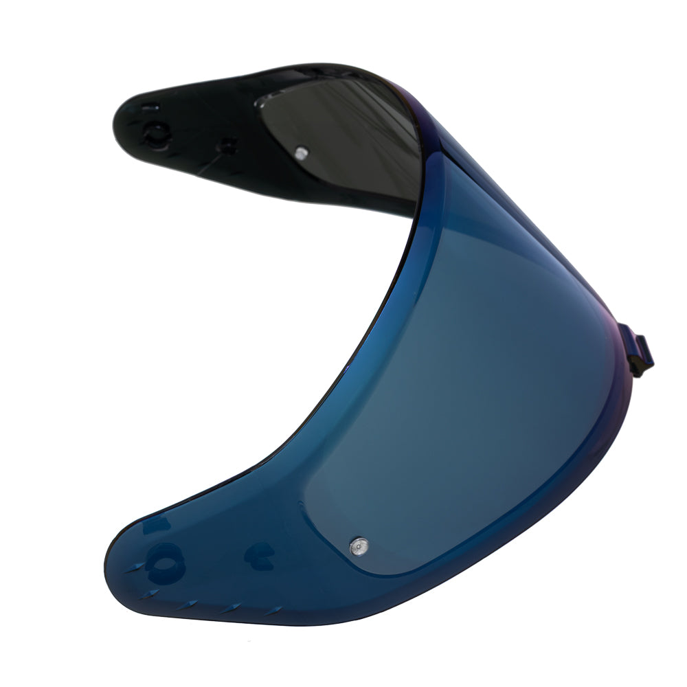 Máscara Proteção Viseira Azul Iridium Texx Modelo Kaiman – foto 3