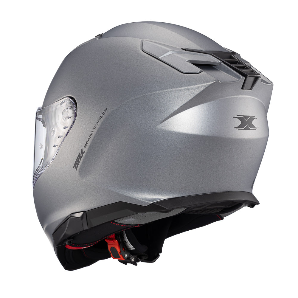 Capacete Texx Fecha Kaiman Solid Titanium – foto 3