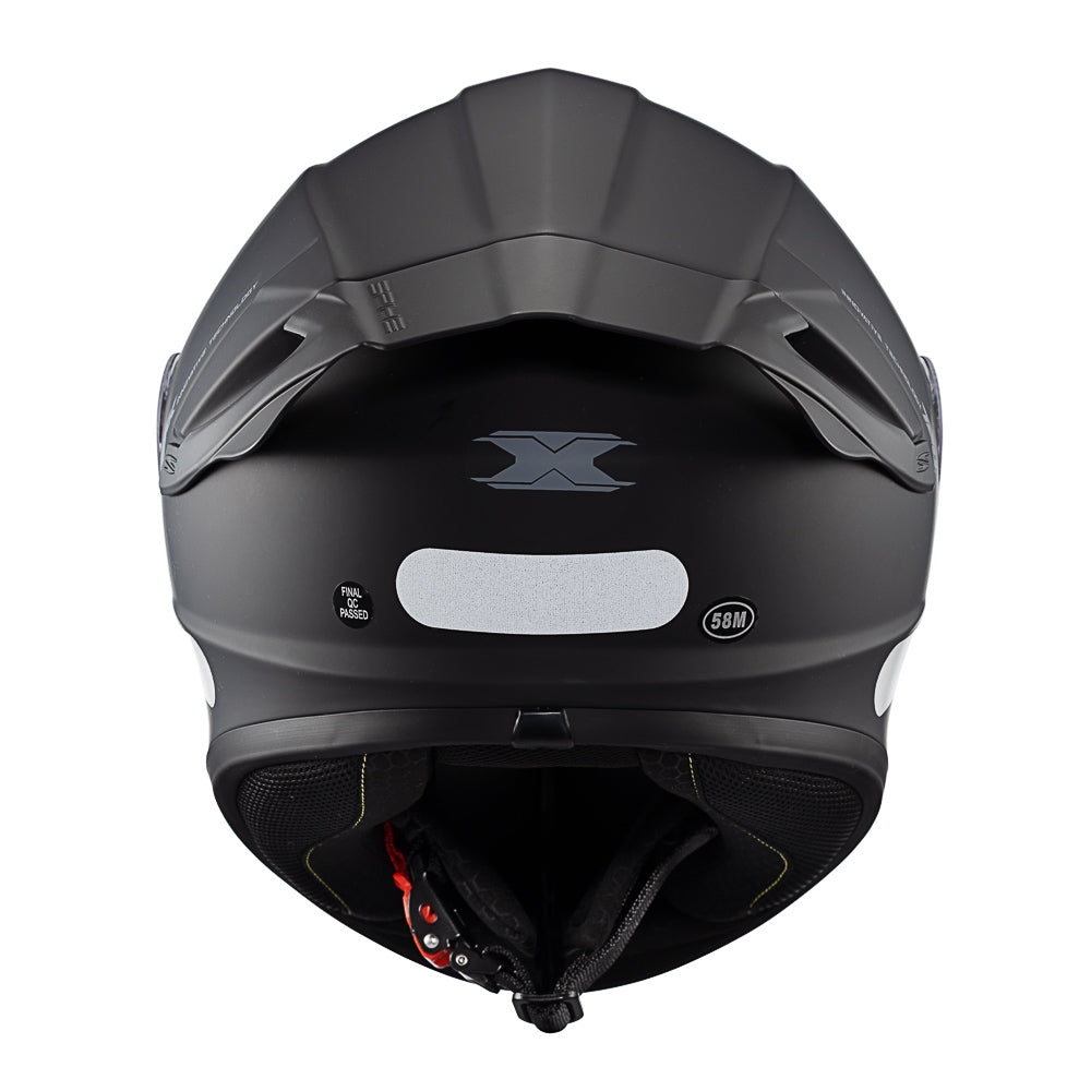 Capacete Texx Fechado Spihe Sólido Preto – foto 4