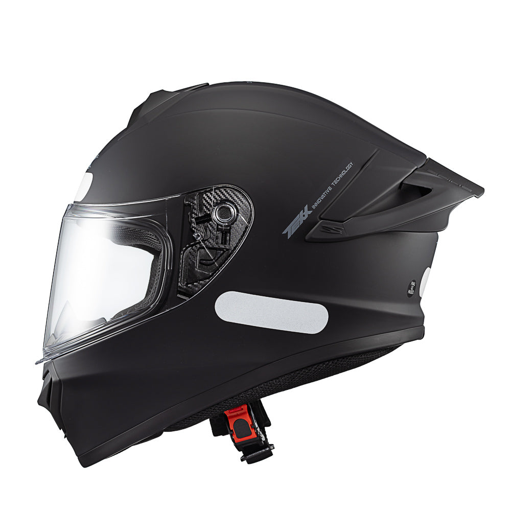 Capacete Texx Fechado Spihe Sólido Preto – foto 9