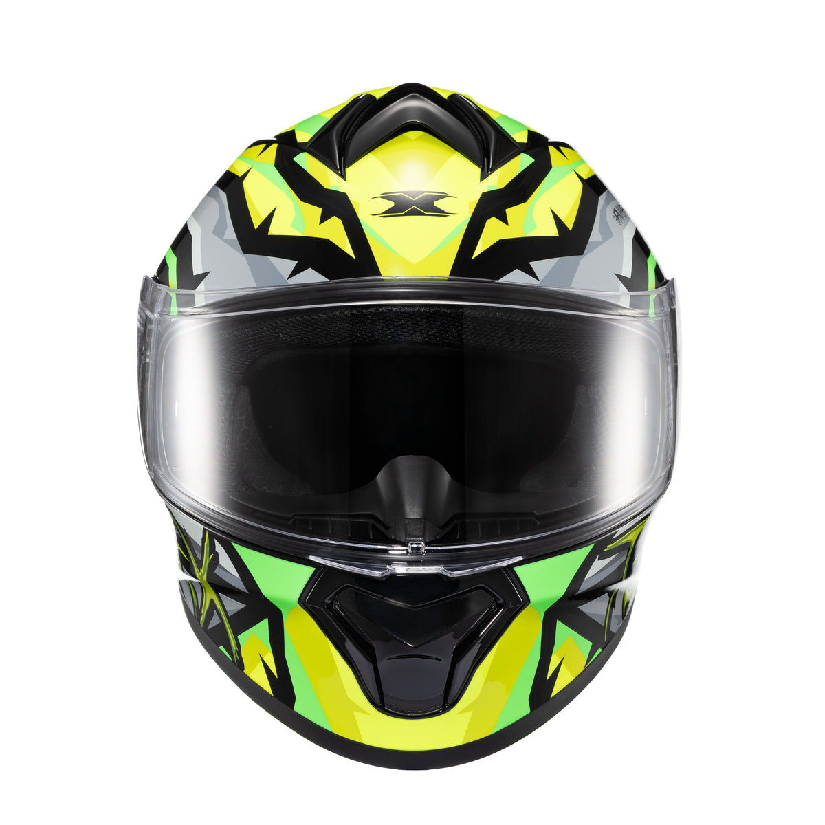 Capacete Texx Fechado Spihe Maasai Cinza Verde – foto 8