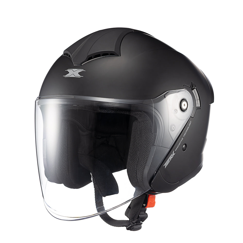 Capacete Texx Aberto Ugello V2 Sólido Preto – foto 5