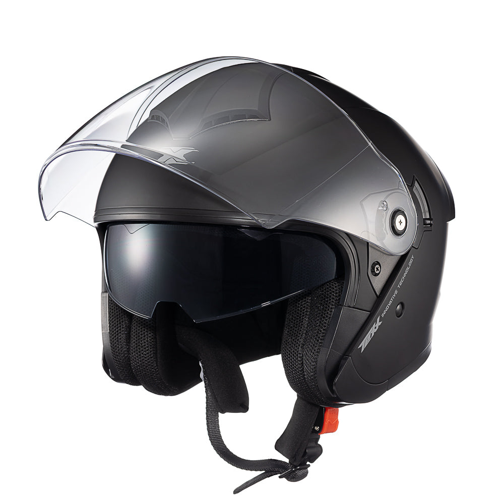 Capacete Texx Aberto Ugello V2 Sólido Preto – foto 6