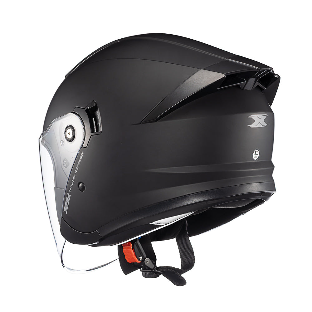 Capacete Texx Aberto Ugello V2 Sólido Preto – foto 10