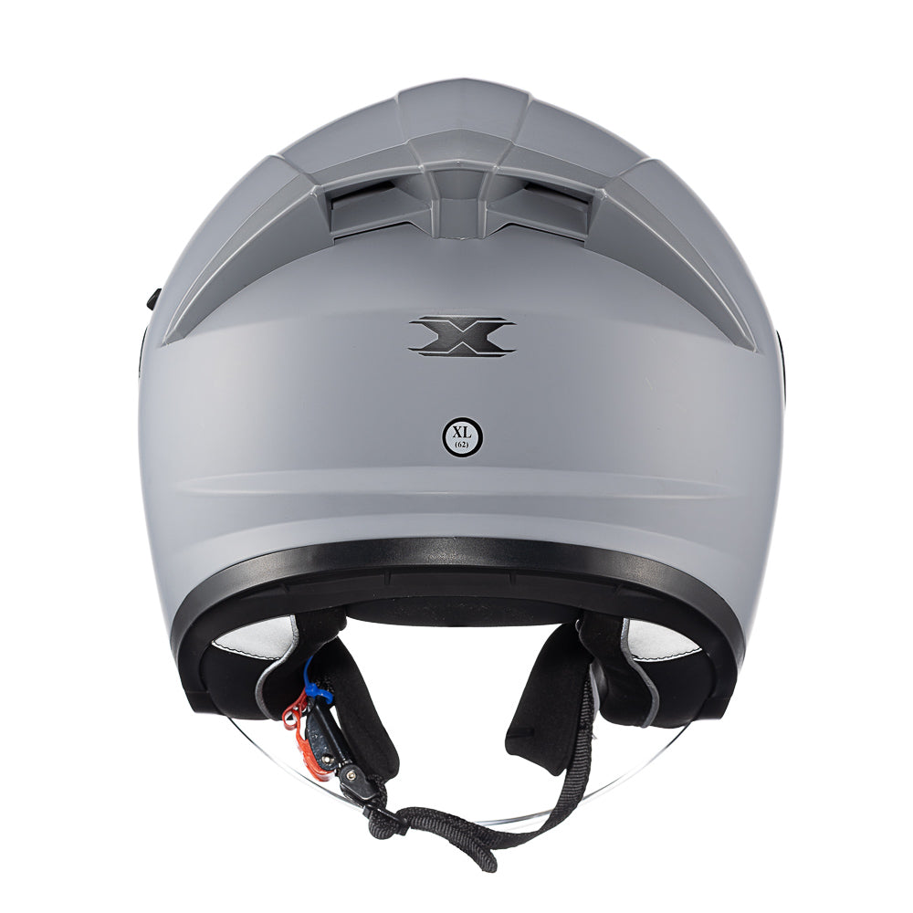 Capacete Texx Aberto Ugello V2 Sólido Nardo Grey – foto 4