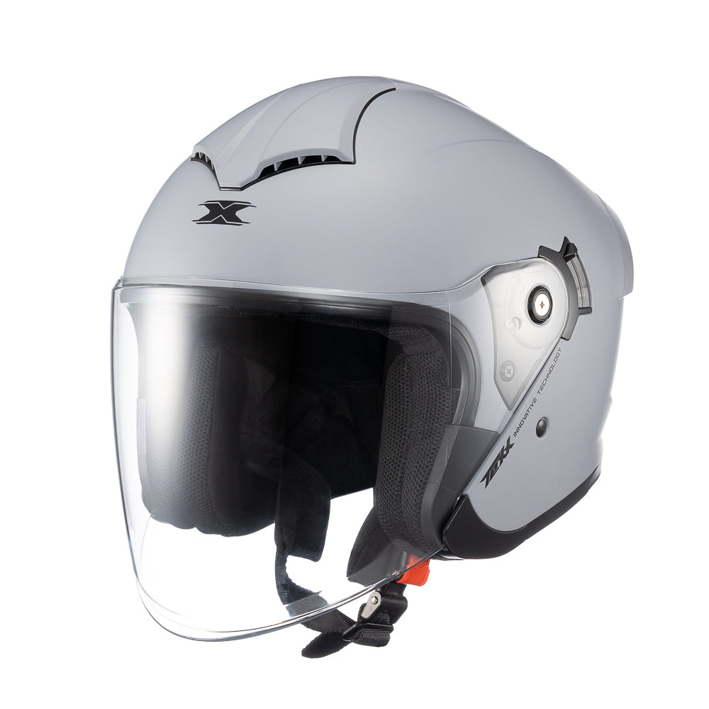 Capacete Texx Aberto Ugello V2 Sólido Nardo Grey – foto 5