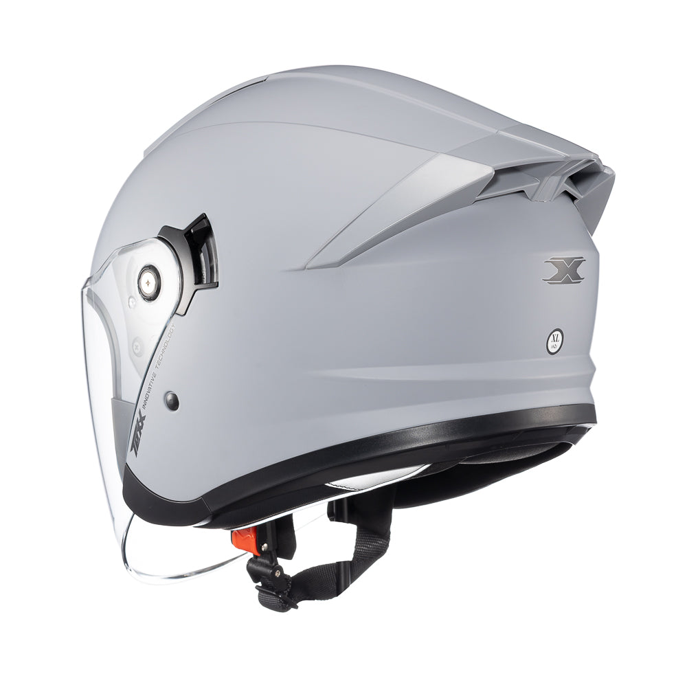 Capacete Texx Aberto Ugello V2 Sólido Nardo Grey – foto 10