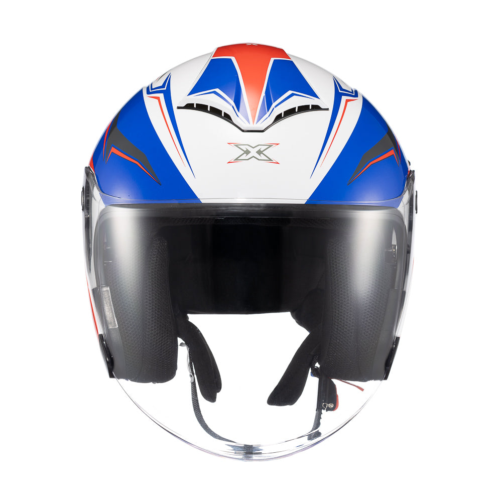 Capacete Texx Aberto Ugello V2 Nomade Branco Cinza