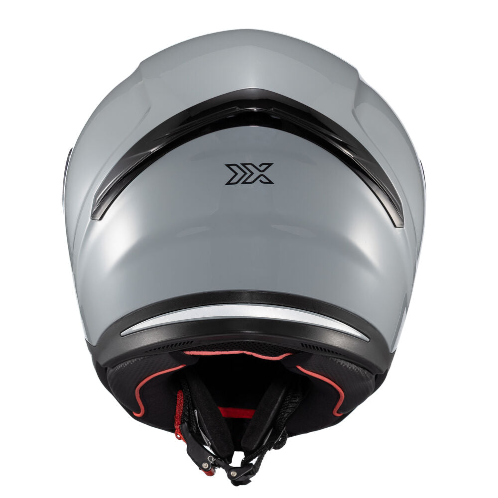 Capacete Texx Fechado Hunter Sólido Nardo Grey Brilho – foto 4