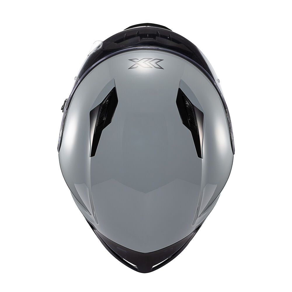 Capacete Texx Fechado Hunter Sólido Nardo Grey Brilho – foto 7