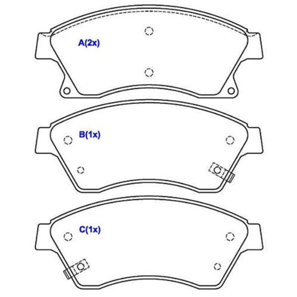 Pastilha de Freio Syl 2118 GM Cruze SPORT6/Cruze