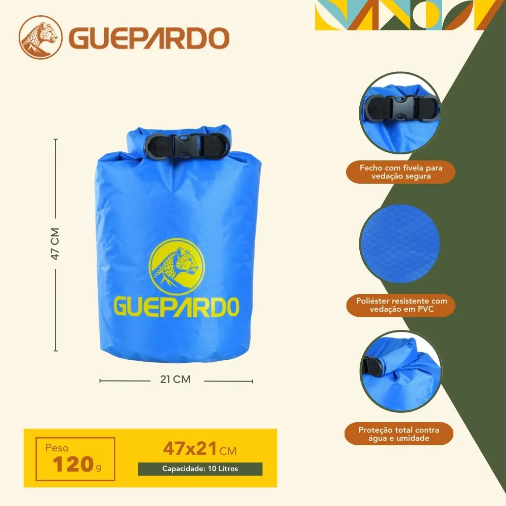 Saco Estanque 10L Guepardo