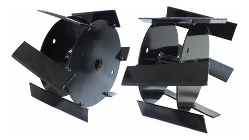 Conjunto D Enxada Rotativa P Roçadeira Multifuncional Vrc430