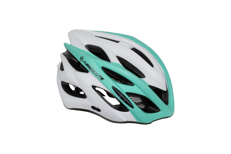 Capacete Absolute Luna Branco/Verde Tamanho M xom Entrada Ar