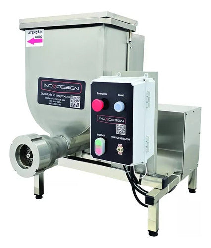 Moedor De Carne Inox Design B98 Homogeneizador Industrial