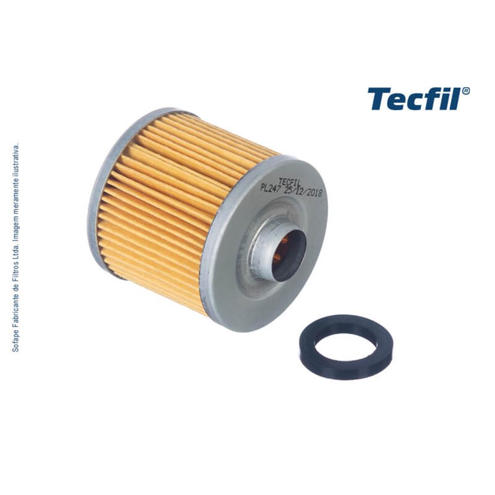 Filtro de Óleo Tecfil PL247 Yamaha Xvs 650 Drag Star/XT 660R/Tdm 850/XT 660 Z Ténéré/XT 600 E/XV 250 Virago/MT-03 660/Trx 850/Tdm 900