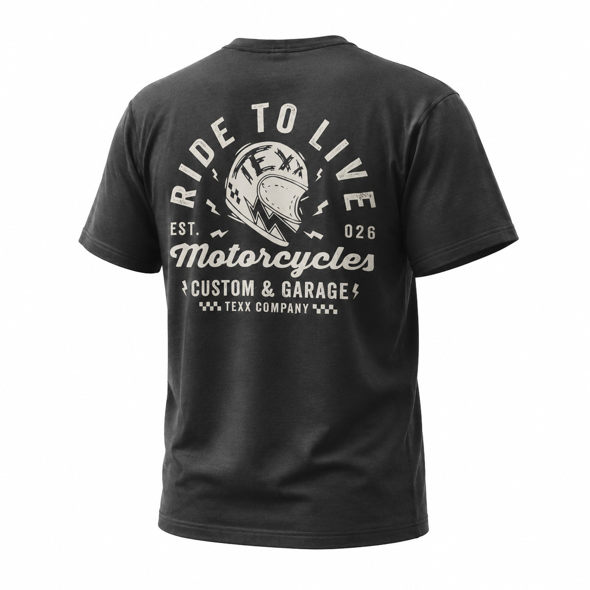 Camiseta Texx Garage Ride Preta