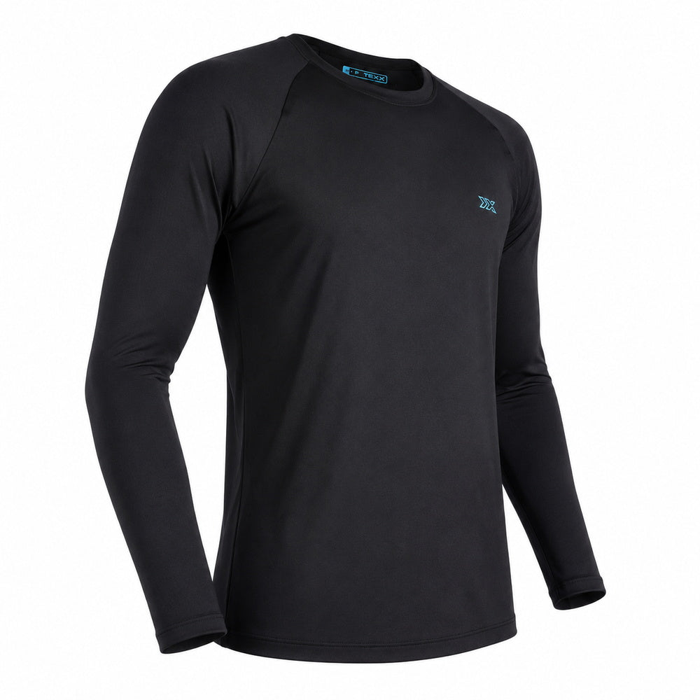 Camiseta Texx Segunda Pele Season V2 Basic Inverno Preto – foto 6