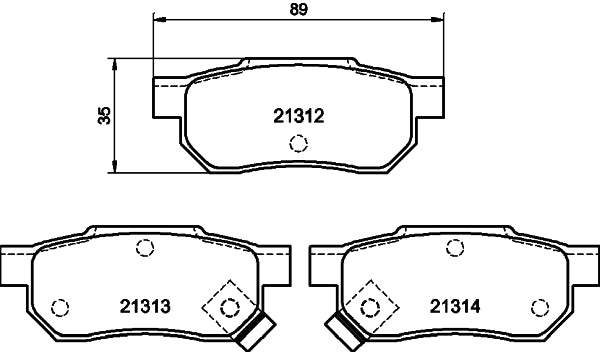 Pastilha de Freio Cobreq N-1458 Honda City/Fit/Civic