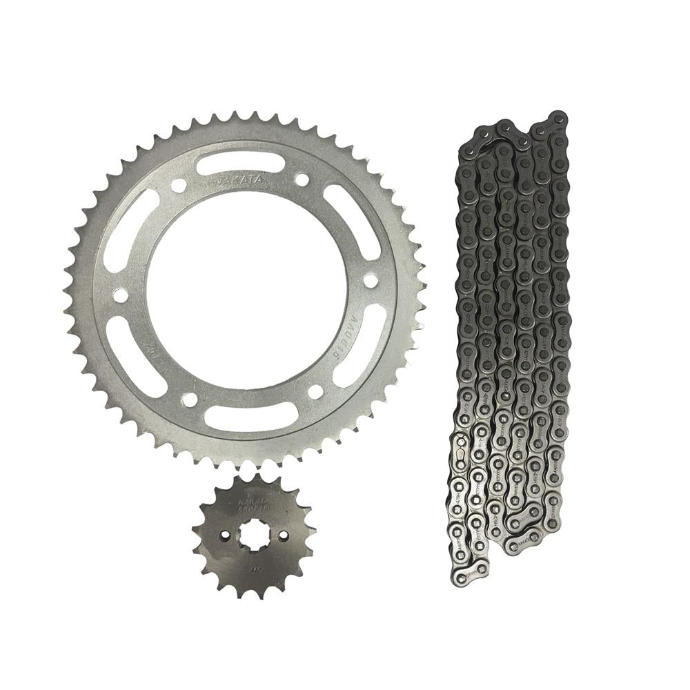 Kit Relação Aço 1045 Nakata TM10135 Honda NXR 125 Bros