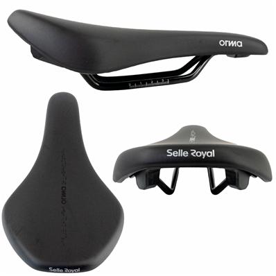 Selim Rvs Orma, Flat, Preto, com Blister, 247x146mm, 349GR. Selle Royal – foto 1