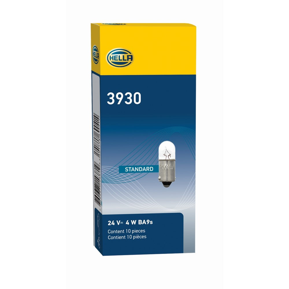 Lâmpada T2.75 24v 4w Ba9s 69 T4w Hella 3930 Caixa com 10 Universal Máquinas Agrícolas/Caminhões/Ônibus