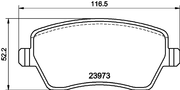 Pastilha de Freio Cobreq N-456C Renault Duster/Zoe/Oroch/Captur