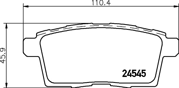 Pastilha de Freio Cobreq N-1466 Ford Edge