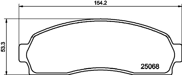 Pastilha de Freio Cobreq N-189 Ford Ranger/Explorer
